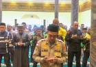 Polda Gorontalo Gelar Shalat Ghaib dan Beri Bantuan untuk Driver Ojol