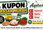Syamsir Djafar Kiayi Bagikan Kupon Pasar Murah Bersubsidi untuk Warga Talulobutu Selatan