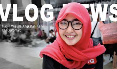 Hadiri Wisuda Ke - VI Di Universitas Muhammadiyah Gorontalo