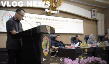 Ini Pandangan Fraksi dan Jawaban Walikota pada Rapat Paripurna Tingkat I
