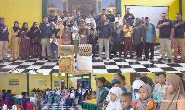 KPU Kabupaten Gorontalo Gelar Doa Bersama dan Santunan untuk Anak Yatim di Panti Asuhan Ummul Iman