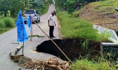 Jalan Mulyonegoro–Karyamukti Terancam Putus, DPRD Gorontalo Desak Pemprov Bergerak Cepat