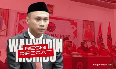 PDI-P Gorontalo Resmi Coret Wahyudin Moridu, Kursi DPRD Segera Diganti