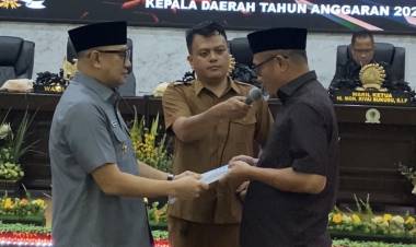 DPRD Kota Gorontalo Terima LKPJ Wali Kota 2025, Pansus Dibentuk Setelah Lebaran