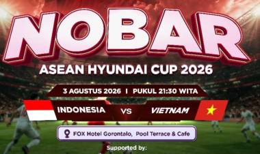 Indonesia vs Vietnam Malam Ini, Nobar Digelar di FOX Hotel Gorontalo