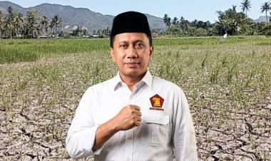 Petani Bone Bolango Terjepit Kemarau, Syamsir Desak Dinas Ketahanan Pangan Percepat Penanganan Krisis Air Sawah