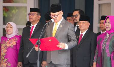 Thomas Mopili Bacakan Proklamasi, Harapkan 17 Agustus Jadi Tonggak Kebangkitan Gorontalo