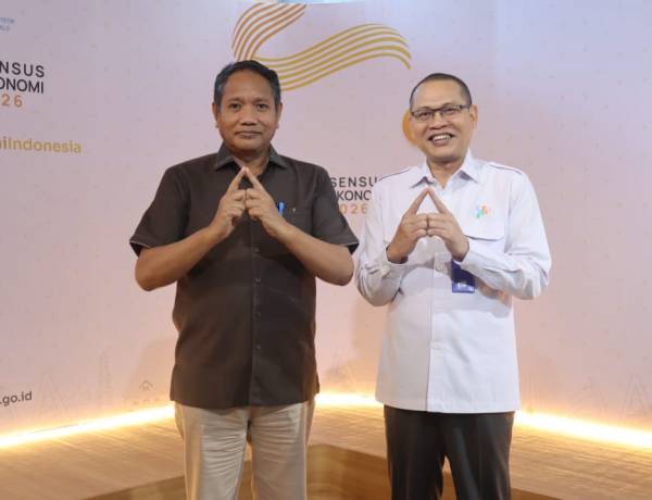     Kunjungi BPS, Ridwan Monoarfa Tekankan Pentingnya Sensus Ekonomi 2026