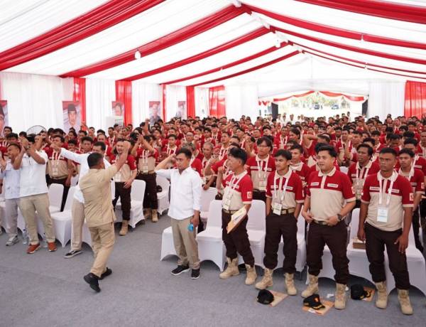 Diklat Laskar Gerindra Pertama Gorontalo Digelar di Bumi Perkemahan Bongohulawa