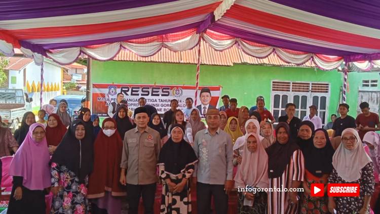 Hari Ketiga Reses, Syamsir Djafar Serap Aspirasi Warga Bongohulawa soal Jalan dan Pendidikan