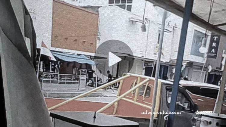 Bentrok Tajam Gegerkan Pasar Tua Gorontalo