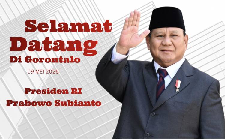 Prabowo Dijadwalkan Kunjungi Gorontalo, Pemprov Ajak Warga Sambut Tertib