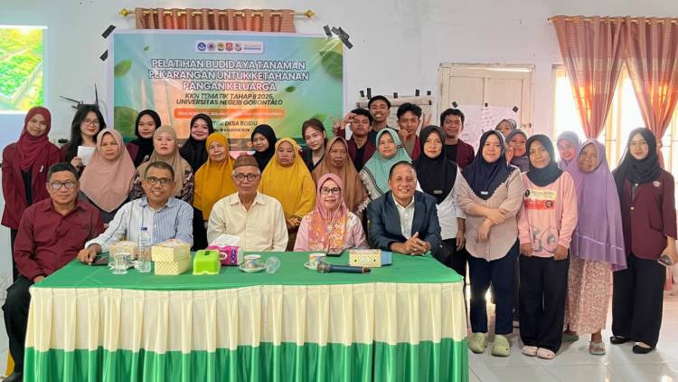 KKN Tematik II UNG Desa Boidu Dorong Ketahanan Pangan dan Kebersamaan Masyarakat melalui Edukasi, Budidaya, dan Olahraga