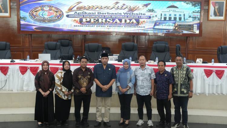 Ridwan Monoarfa Tegaskan JDIH PERSADA Harus Jadi Transformasi Tata Kelola DPRD Gorontalo
